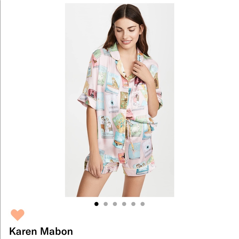 Karen Mabon Book Covers Satin Pajamas